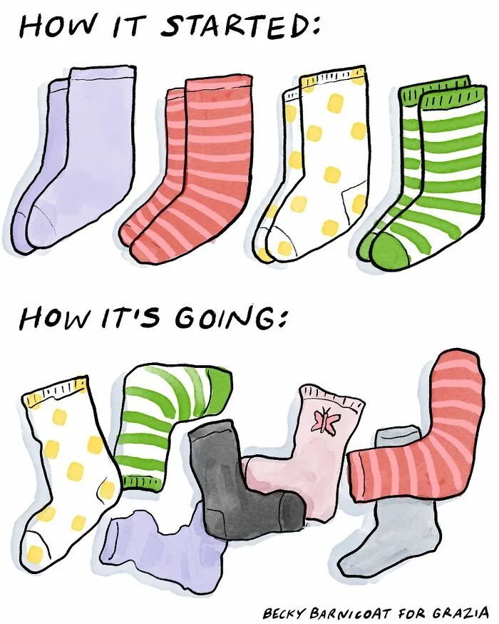 22 Relatable Comics By Becky Barnicoat That Perfectly Illustrate Everyday Life
