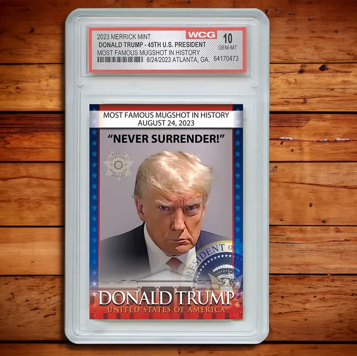 Forget Your Babe Ruth Card. This <a Style="Display:inline;" Href="Https://Www.amazon.com/Trump-Mugshot-Collector-Trading-Card/Dp/B0cgrzrgrd?crid=1g5ktvg5fxl0p&dib=eyj2ijoimsj9.gfgr46lj38xcb0ya_stfu9zsxffhorybs62dyon4yoeiuttozt1r4mhid8c2ouyzik8k8usgrjazy_jzbke2trlckvb7ltgjbcbq64v1svhsxlezolztz3ic9afwd2r6qshywum_mtr8hsej2hb0fmvorpfexhhxszsnv4gpjh3_xy8hnqrogocclolk5tfdfl6o0_bhad_mrzzt_fj-Bnvftpl1slgjjt1qpn5uu0ciyz1ga-Dtpscv0dfkmsl97nnalzpubxxztotzps9sedscyfylxr5blwseprny8xs.cncopn-U3vibls7dsn9s7obxa3v7pnyrreothou7cr4&dib_tag=se&keywords=trump&qid=1721047373&sprefix=trump%2caps%2c287&sr=8-18&linkcode=ll1&tag=bpkiwi-20&linkid=73d6b2579e5870c93ef7fc812fffc86b&language=en_us&ref_=as_li_ss_tl" Target="_blank"><span Style="Font:inherit;color:#d74b1f;"> Trump Mugshot Trading Card</Span> Will Be Worth Some Real Money One Day