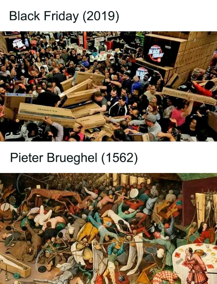 30 Hilarious Classical Art Memes That Prove Hardly Anything Has Changed Throughout The Years