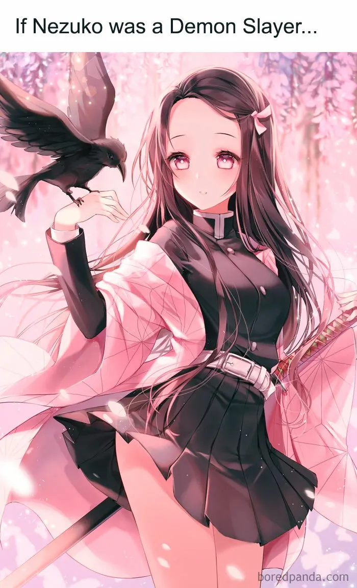 “If Nezuko Was a Demon Slayer”