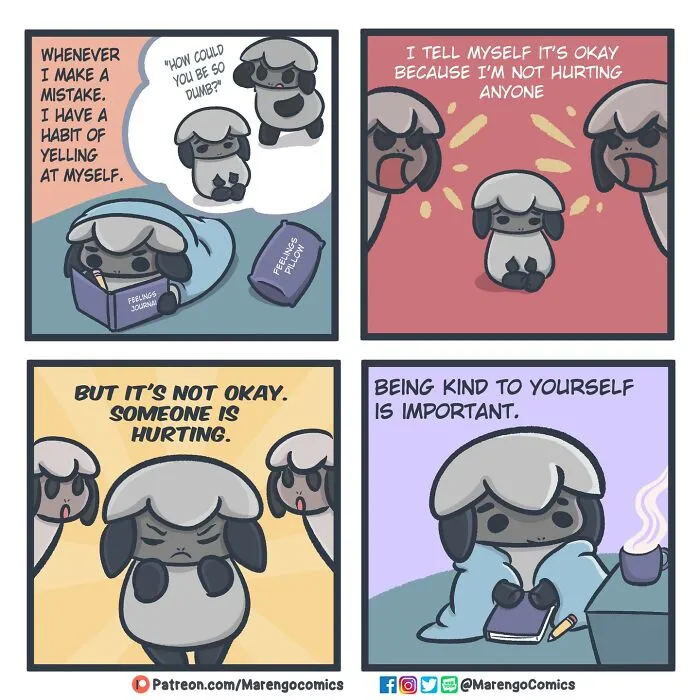 30 Wholesome Comics That Might Inspire You To Love And Care For Yourself