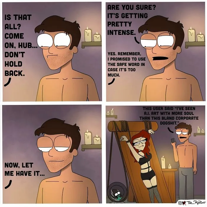 30 Bold And Hilarious Comics That Might Get A Bit Naughty, As Created By This Artist (New Pics)