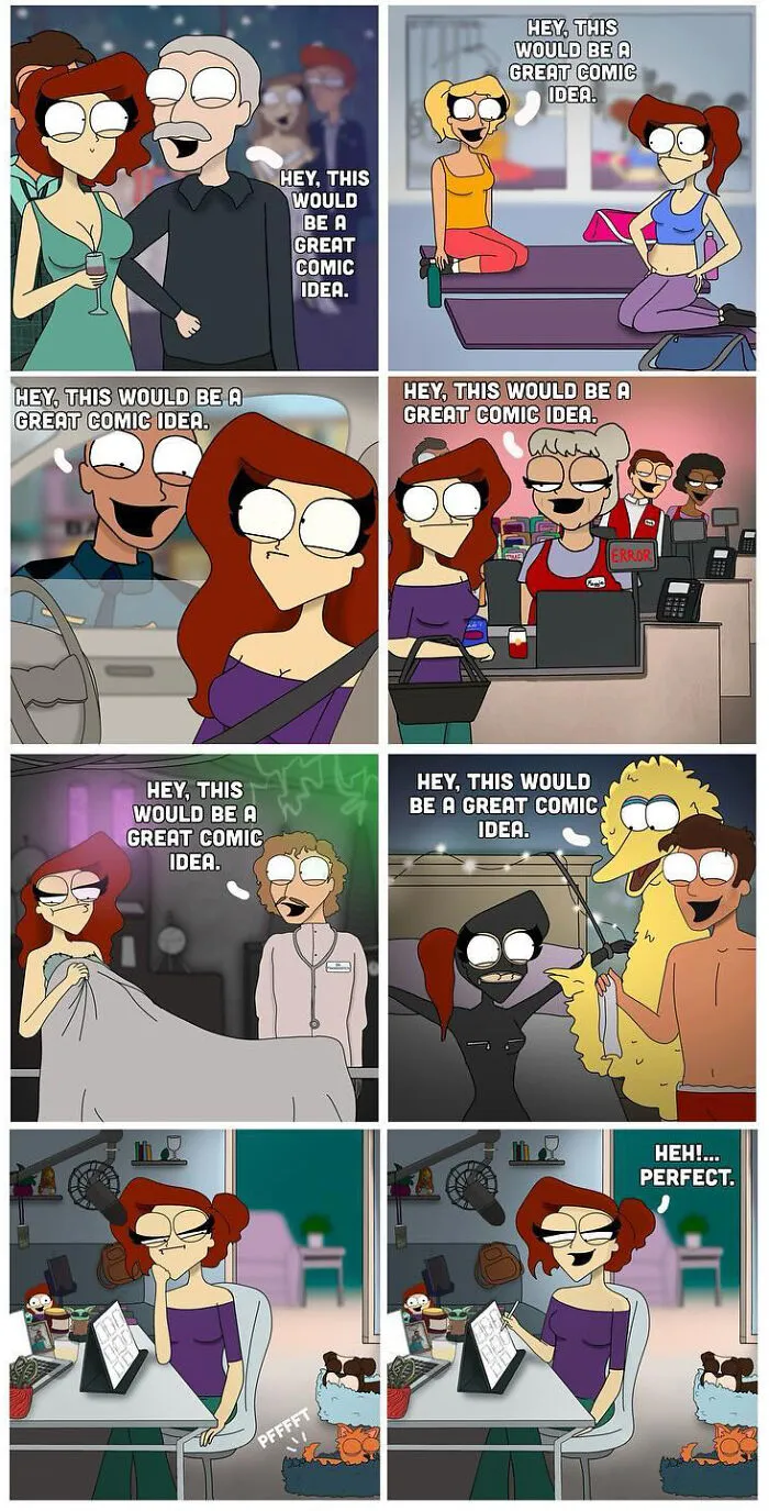 30 Bold And Hilarious Comics That Might Get A Bit Naughty, As Created By This Artist (New Pics)