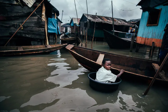 Kids Of Makoko Ghetto, Lagos, Nigeria