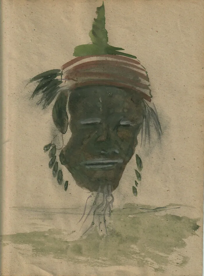 Beautiful Watercolors From 1940 Were Discovered To Be Of Shrunken Heads (8 Pics)