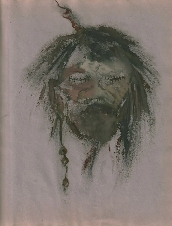 Beautiful Watercolors From 1940 Were Discovered To Be Of Shrunken Heads (8 Pics)