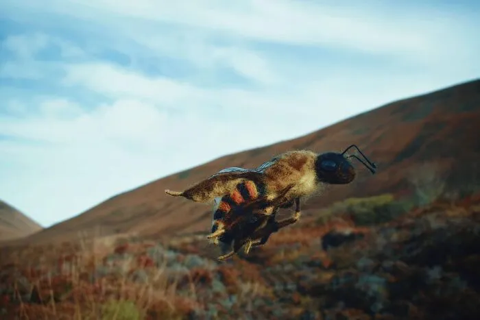 I Make Honey Bees From Wool (8 Pics)