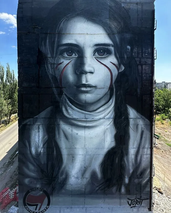 “Save The Human Tribe”: 32 Of Jorit Agoch’s Large-Scale Murals Of Famous And Everyday People