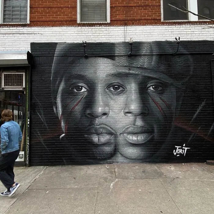 “Save The Human Tribe”: 32 Of Jorit Agoch’s Large-Scale Murals Of Famous And Everyday People
