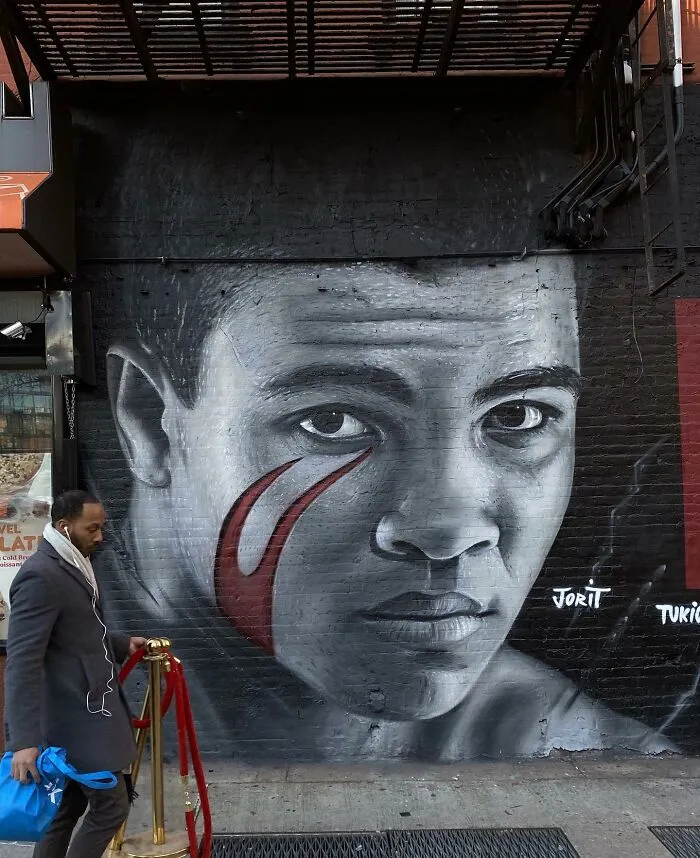 “Save The Human Tribe”: 32 Of Jorit Agoch’s Large-Scale Murals Of Famous And Everyday People