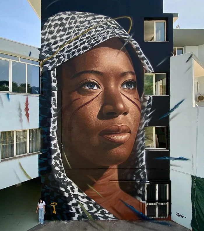 “Save The Human Tribe”: 32 Of Jorit Agoch’s Large-Scale Murals Of Famous And Everyday People