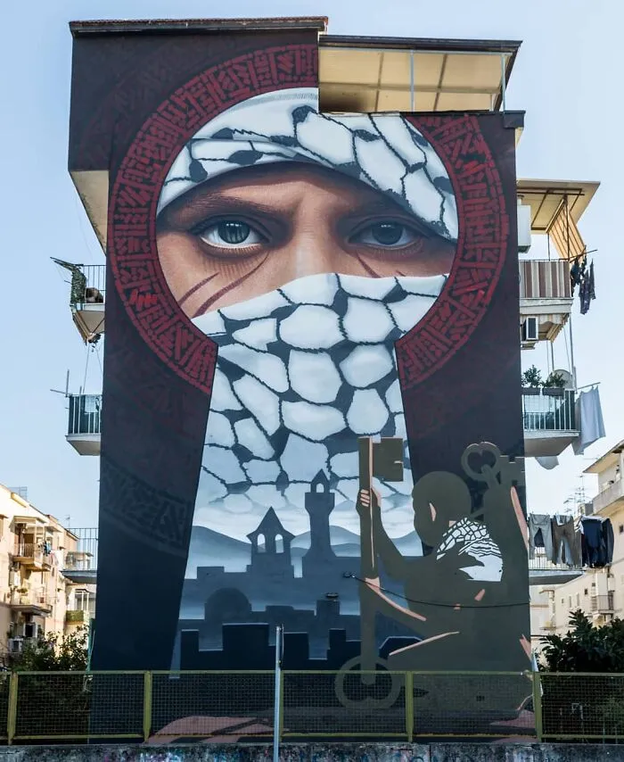 “Save The Human Tribe”: 32 Of Jorit Agoch’s Large-Scale Murals Of Famous And Everyday People