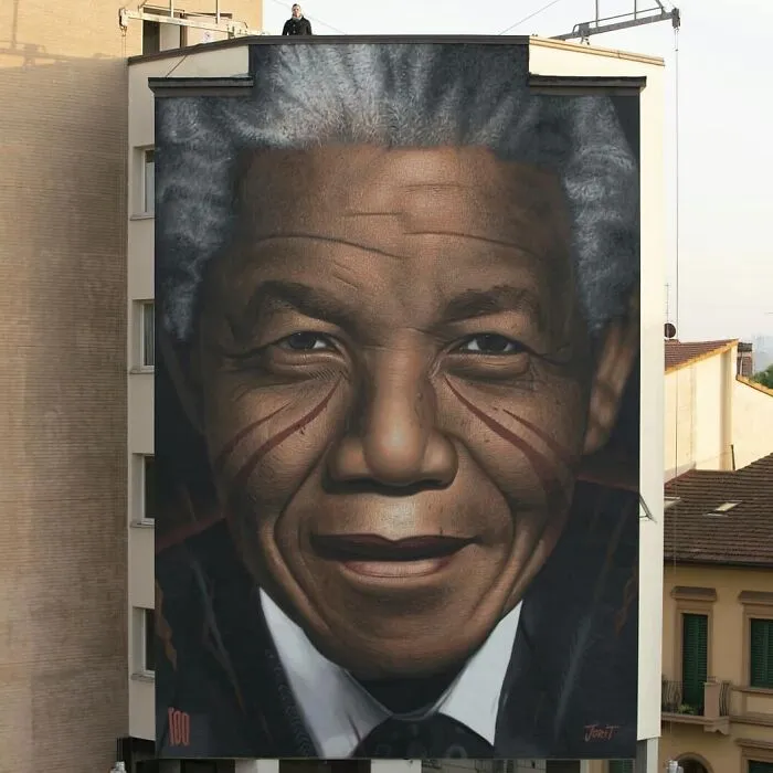 “Save The Human Tribe”: 32 Of Jorit Agoch’s Large-Scale Murals Of Famous And Everyday People