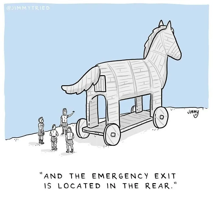21 Fresh One-Panel Comics By Jimmy Craig Mixing Humor And Darkness