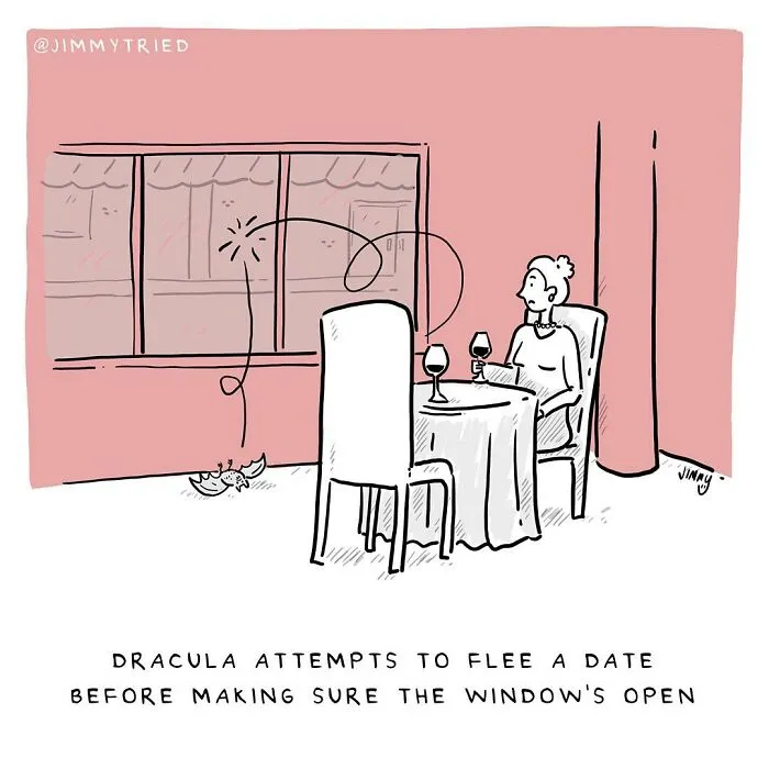 21 Fresh One-Panel Comics By Jimmy Craig Mixing Humor And Darkness