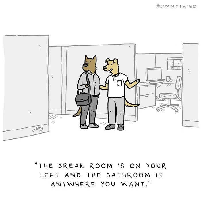 21 Fresh One-Panel Comics By Jimmy Craig Mixing Humor And Darkness