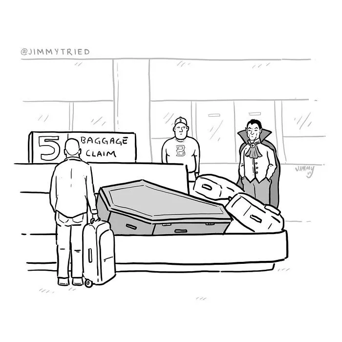 21 Fresh One-Panel Comics By Jimmy Craig Mixing Humor And Darkness