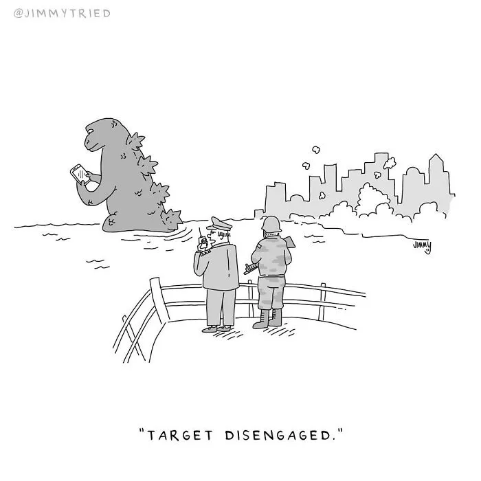 21 Fresh One-Panel Comics By Jimmy Craig Mixing Humor And Darkness