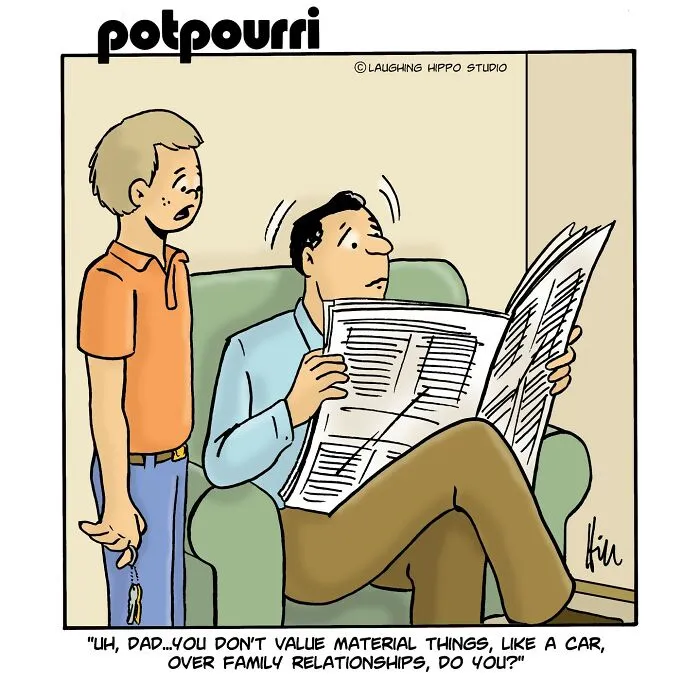 30 New One-Panel Comics Filled With Humor And Silly Situations By ‘Laughing Hippo Studio’