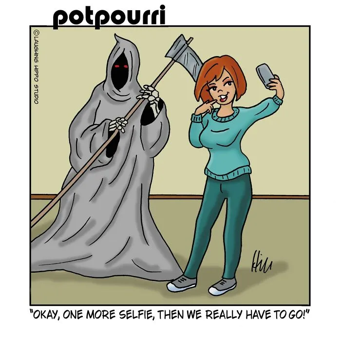 30 New One-Panel Comics Filled With Humor And Silly Situations By ‘Laughing Hippo Studio’