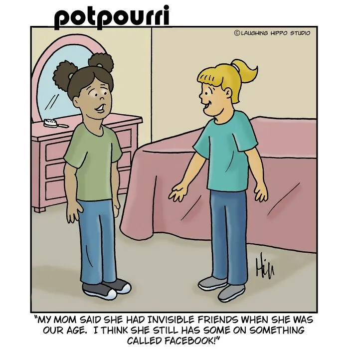 30 New One-Panel Comics Filled With Humor And Silly Situations By ‘Laughing Hippo Studio’
