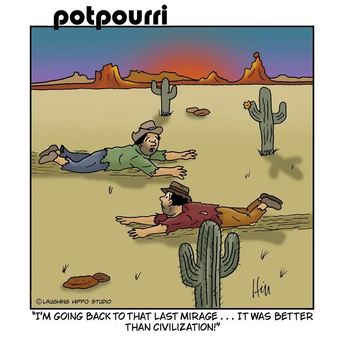 30 New One-Panel Comics Filled With Humor And Silly Situations By ‘Laughing Hippo Studio’