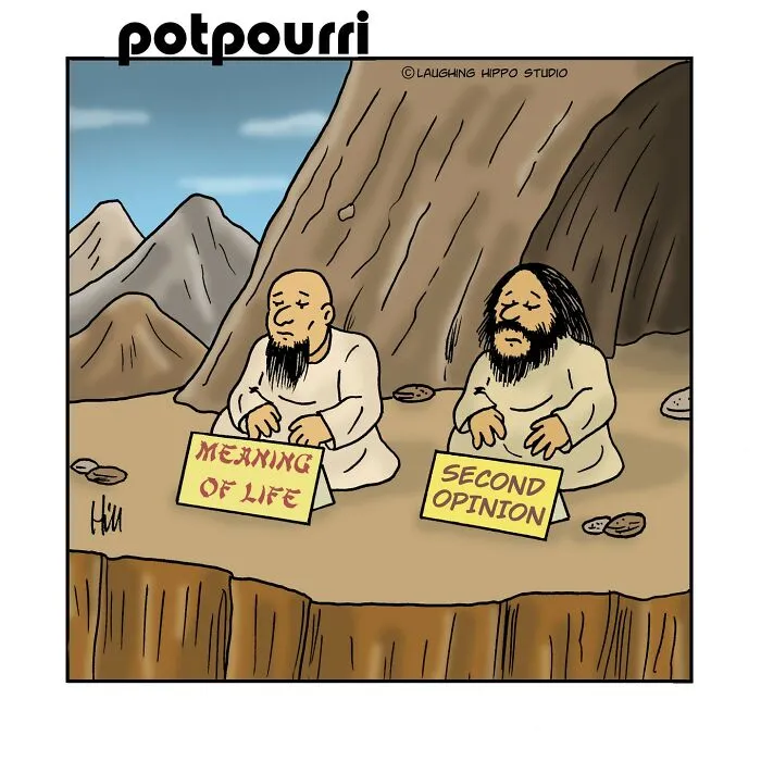 30 New One-Panel Comics Filled With Humor And Silly Situations By ‘Laughing Hippo Studio’