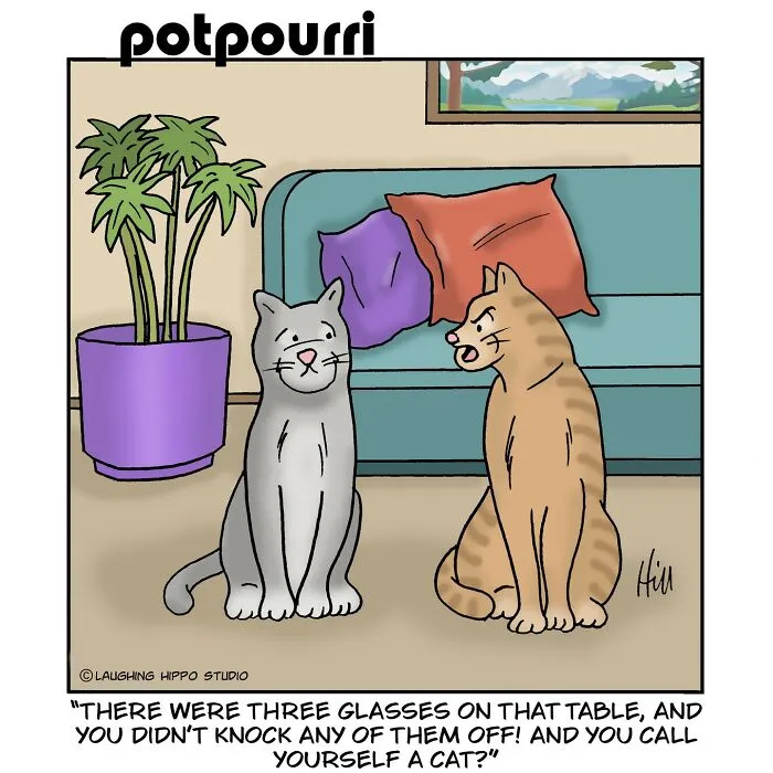 30 New One-Panel Comics Filled With Humor And Silly Situations By ‘Laughing Hippo Studio’