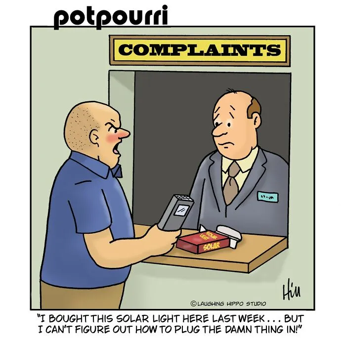 30 New One-Panel Comics Filled With Humor And Silly Situations By ‘Laughing Hippo Studio’