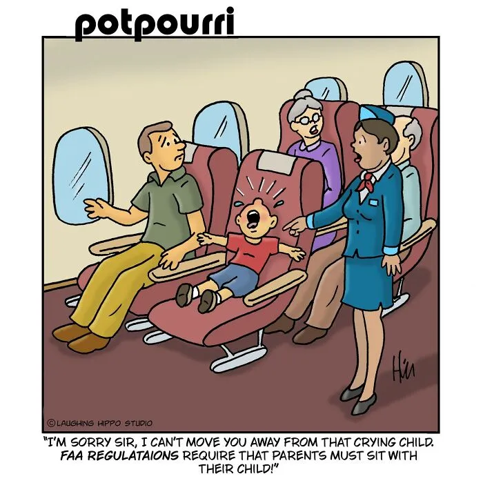 30 New One-Panel Comics Filled With Humor And Silly Situations By ‘Laughing Hippo Studio’