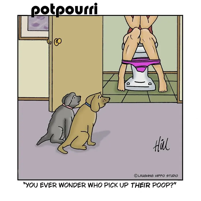 30 New One-Panel Comics Filled With Humor And Silly Situations By ‘Laughing Hippo Studio’