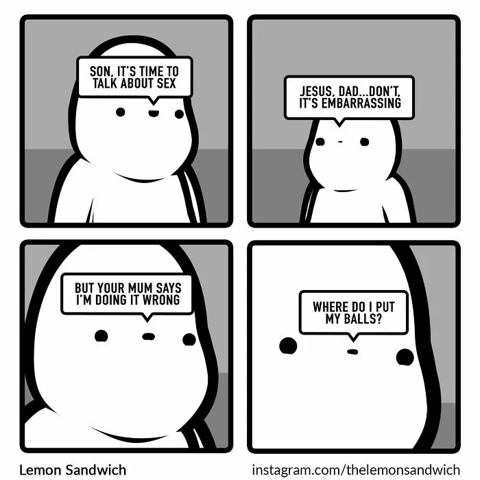 Hilariously Confusing Comics With Unexpected Endings By “Lemon Sandwich” (30 New Pics)