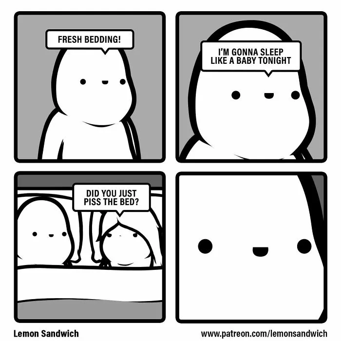 Hilariously Confusing Comics With Unexpected Endings By “Lemon Sandwich” (30 New Pics)