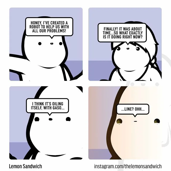 Hilariously Confusing Comics With Unexpected Endings By “Lemon Sandwich” (30 New Pics)