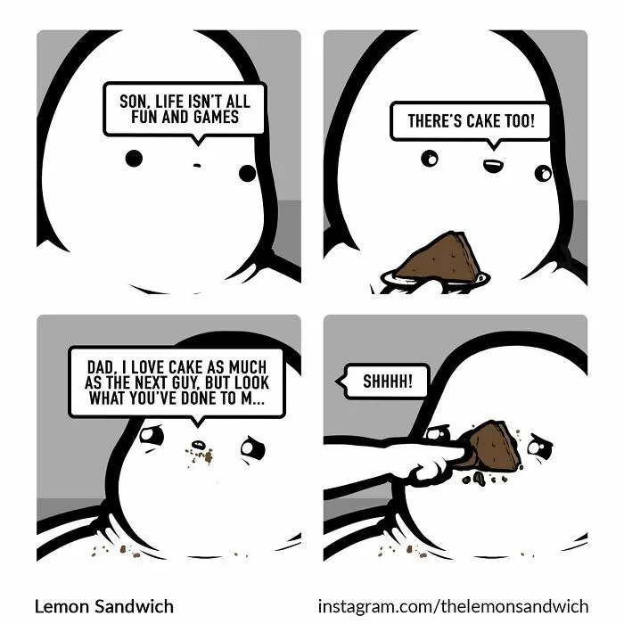 Hilariously Confusing Comics With Unexpected Endings By “Lemon Sandwich” (30 New Pics)