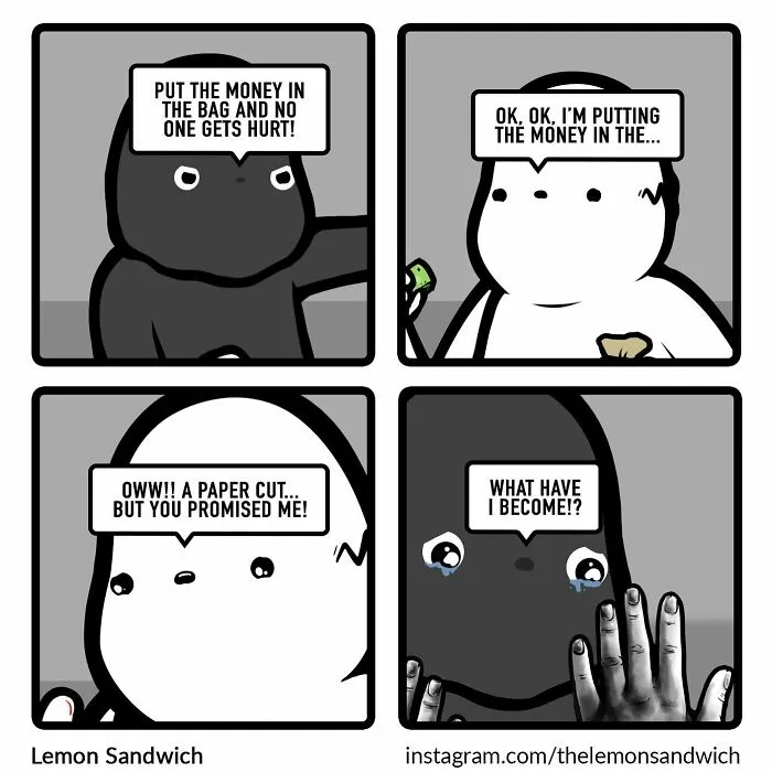 Hilariously Confusing Comics With Unexpected Endings By “Lemon Sandwich” (30 New Pics)