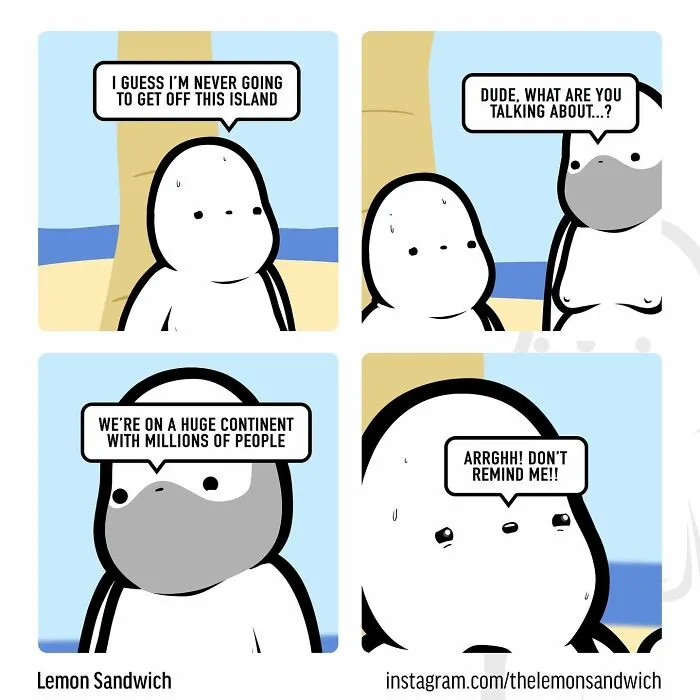 Hilariously Confusing Comics With Unexpected Endings By “Lemon Sandwich” (30 New Pics)