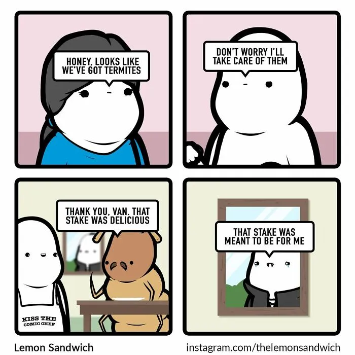Hilariously Confusing Comics With Unexpected Endings By “Lemon Sandwich” (30 New Pics)