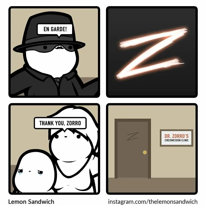 Hilariously Confusing Comics With Unexpected Endings By “Lemon Sandwich” (30 New Pics)