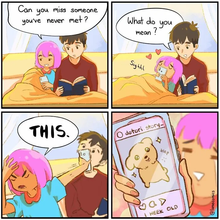 30 Cute And Relatable Comics About Everyday Life Created By Lome