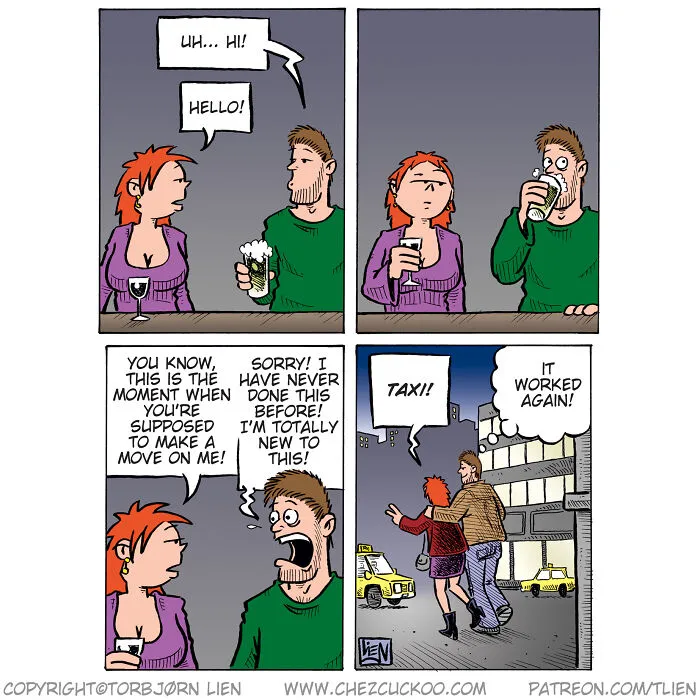 30 Comics With Surprise Endings That Will Crack You Up, By This Artist (New Pics)