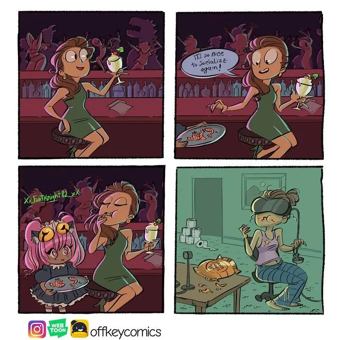 This Artist Has A Dog And Cat, And She Portrays Their Adventures In Her Comics (35 Pics)