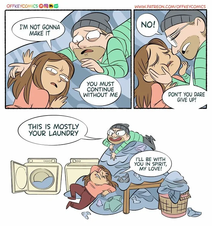 This Artist Has A Dog And Cat, And She Portrays Their Adventures In Her Comics (35 Pics)