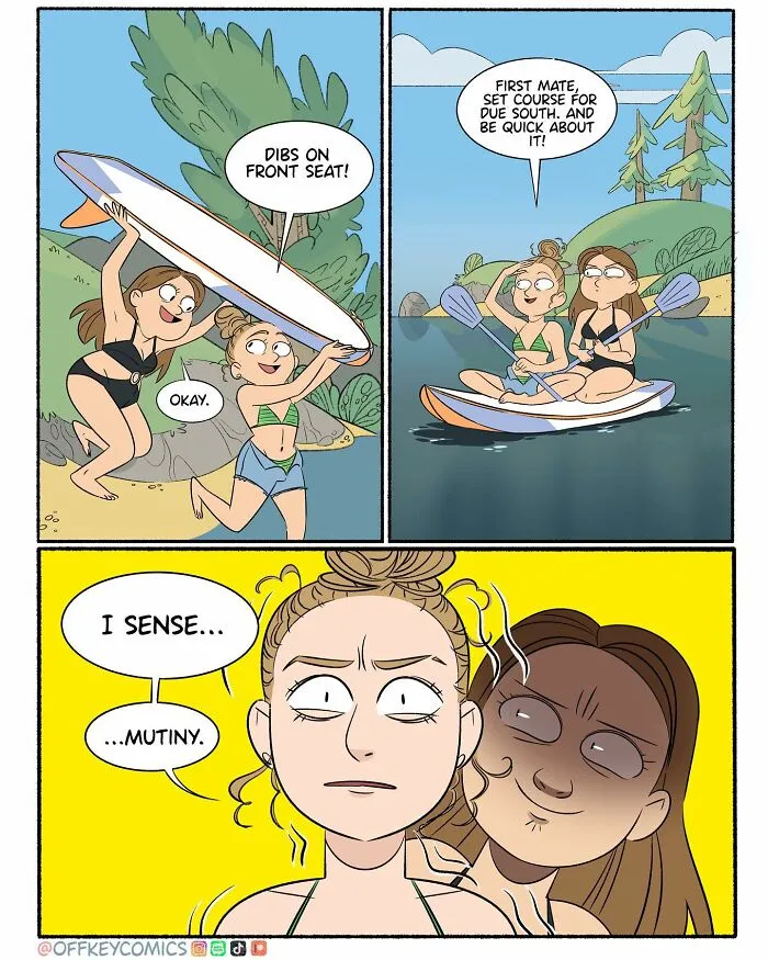 This Artist Has A Dog And Cat, And She Portrays Their Adventures In Her Comics (35 Pics)