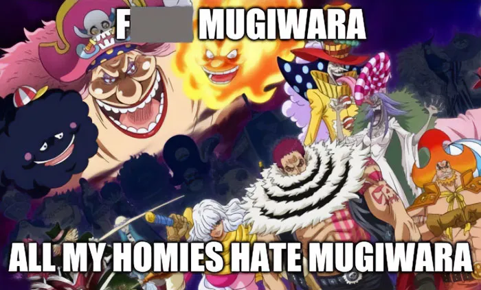 “F*** Mugiwara”