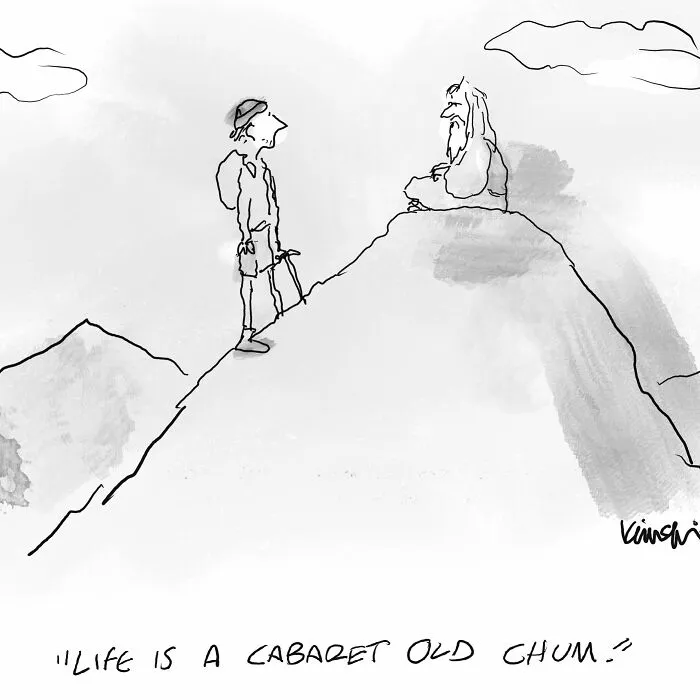 21 Clever One-Panel Comics By The New Yorker Magazine Cartoonist Ken Krimstein