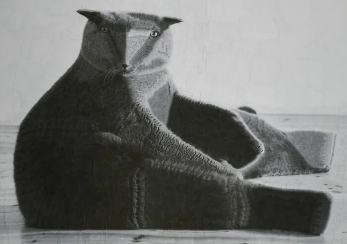 Artist Creates Unusual Pet Portraits Through Distortion, And Here Are Her 80 Best Works