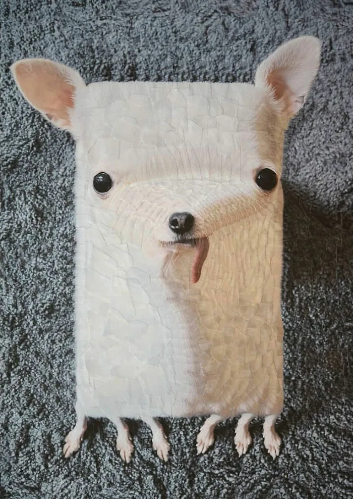 Artist Creates Unusual Pet Portraits Through Distortion, And Here Are Her 80 Best Works