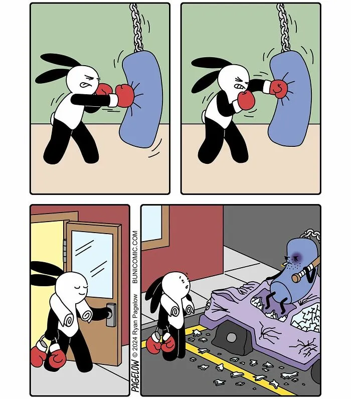 Artist Creates Cute Comics With Not-So-Cute Endings (30 New Pics)