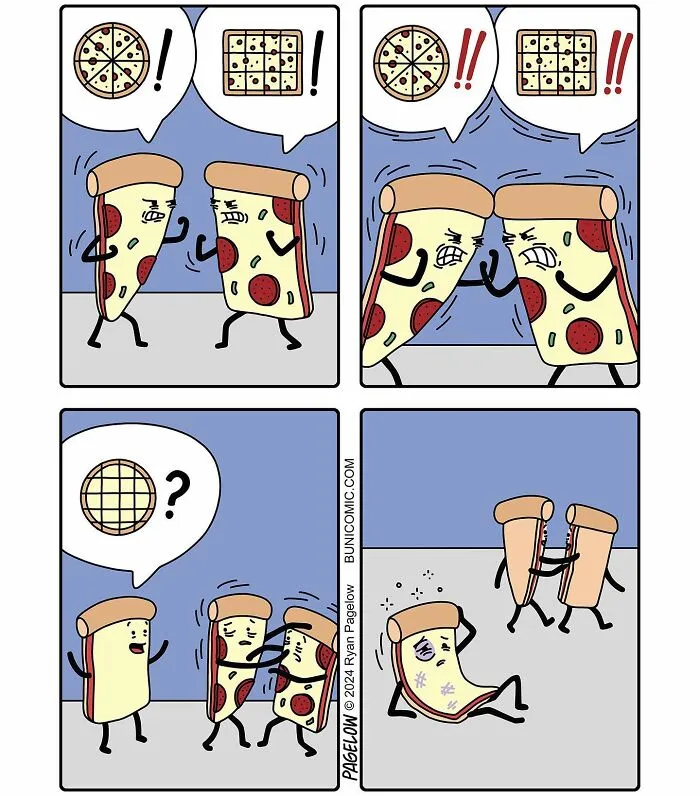 Artist Creates Cute Comics With Not-So-Cute Endings (30 New Pics)